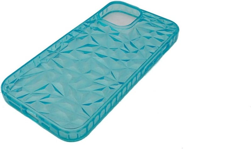 Daiso Crystal Cut Smartphone Case for Size 14 - Blue - Image 3